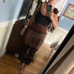 Stone Cold Fox Silk Dres sz xs/s